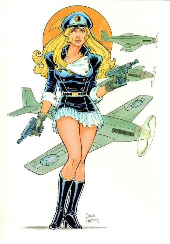 Lady Blackhawk Tribute Large Images Dc2 New Adventures Of Dc S Heroes
